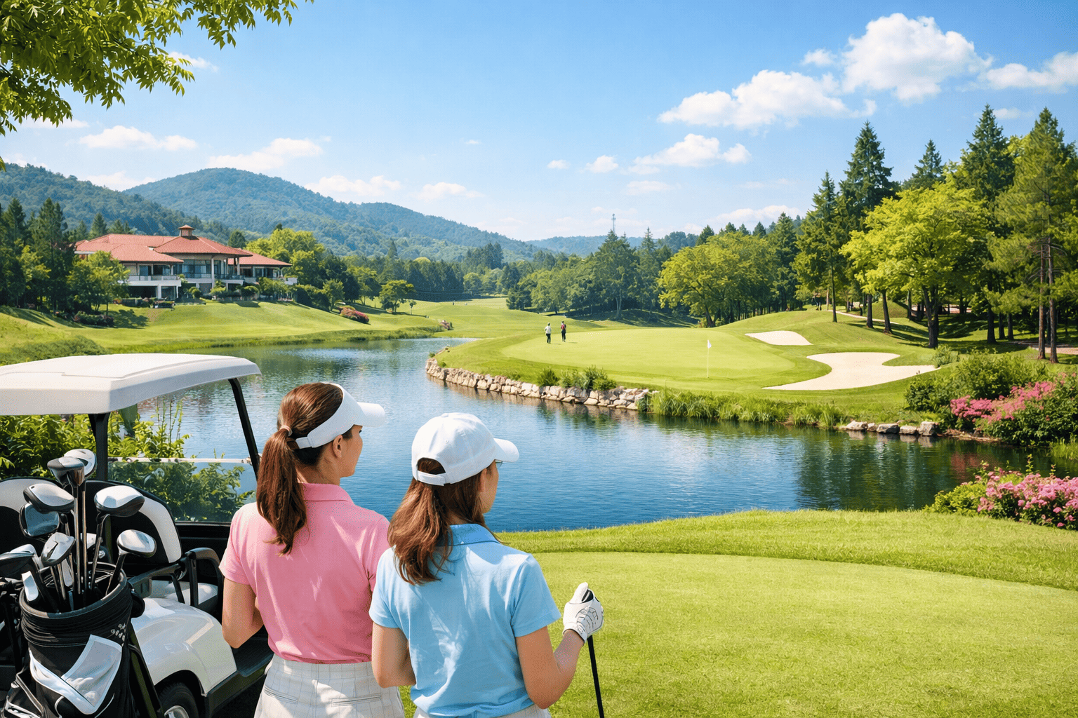 兵庫県の女性に優しいゴルフ場。初心者やゴルフ女子に人気のコース。